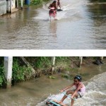 Surfing in Thailand